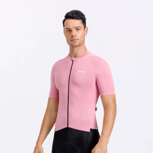 Maglie ciclismo estive uomo rosa